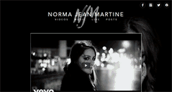 Desktop Screenshot of normajeanmartine.com